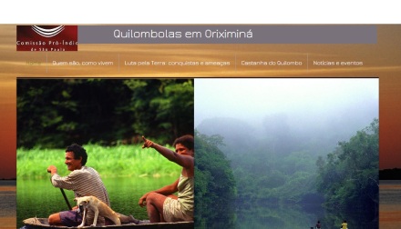 Site Quilombolas oriximiná